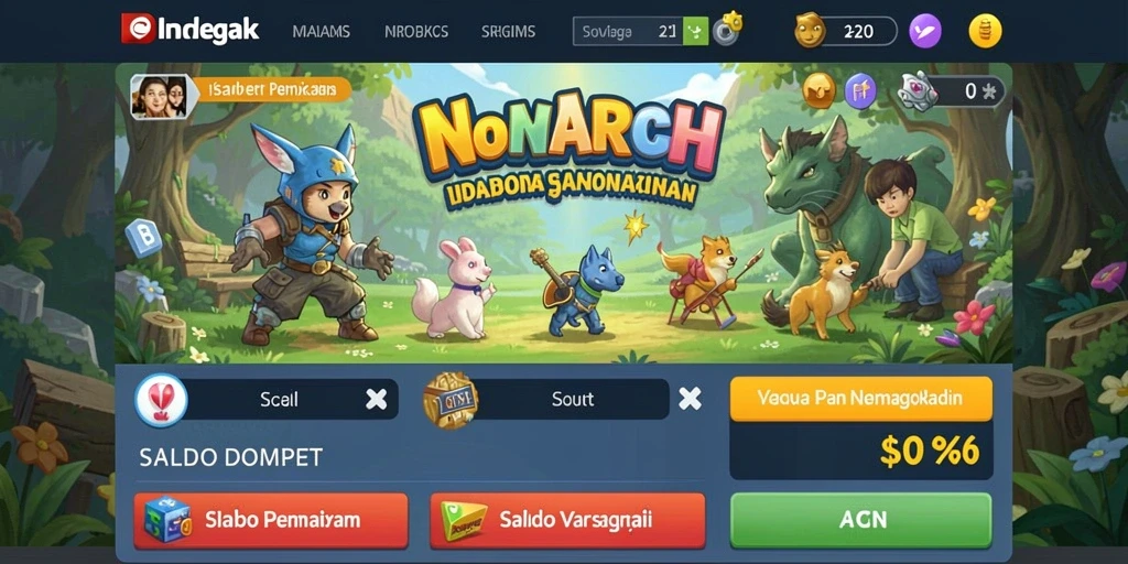 888fw - Karakter dengan desain yang menarik.